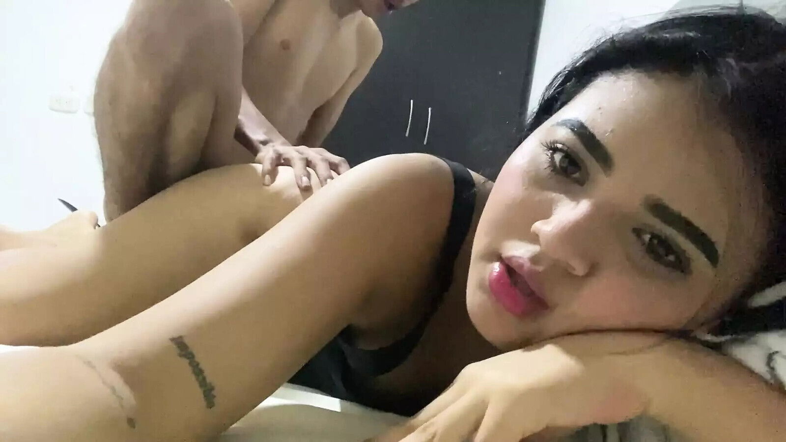 stepsister loves record herself having