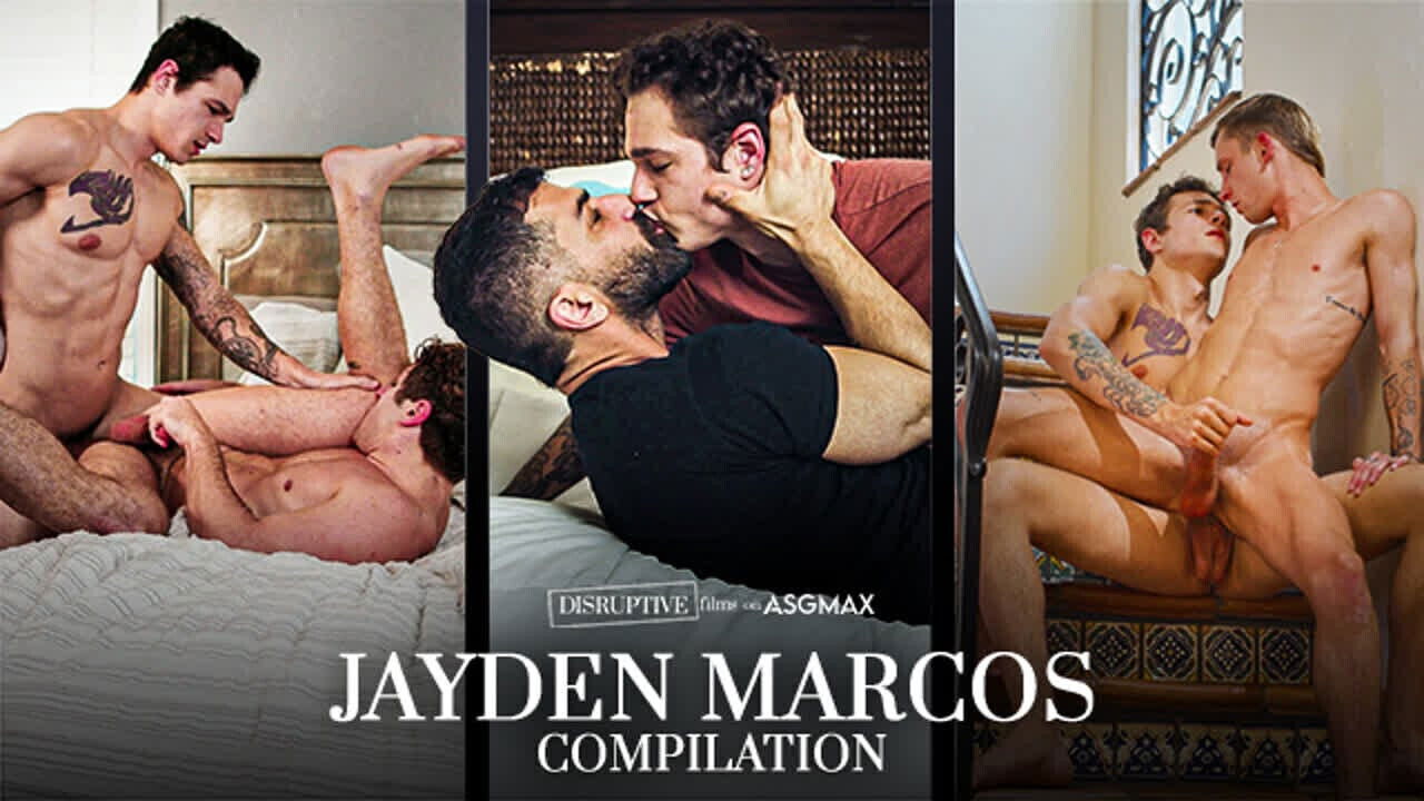 JAYDEN MARCOS Tatted Jock's Most Intimate Sexy Scenes