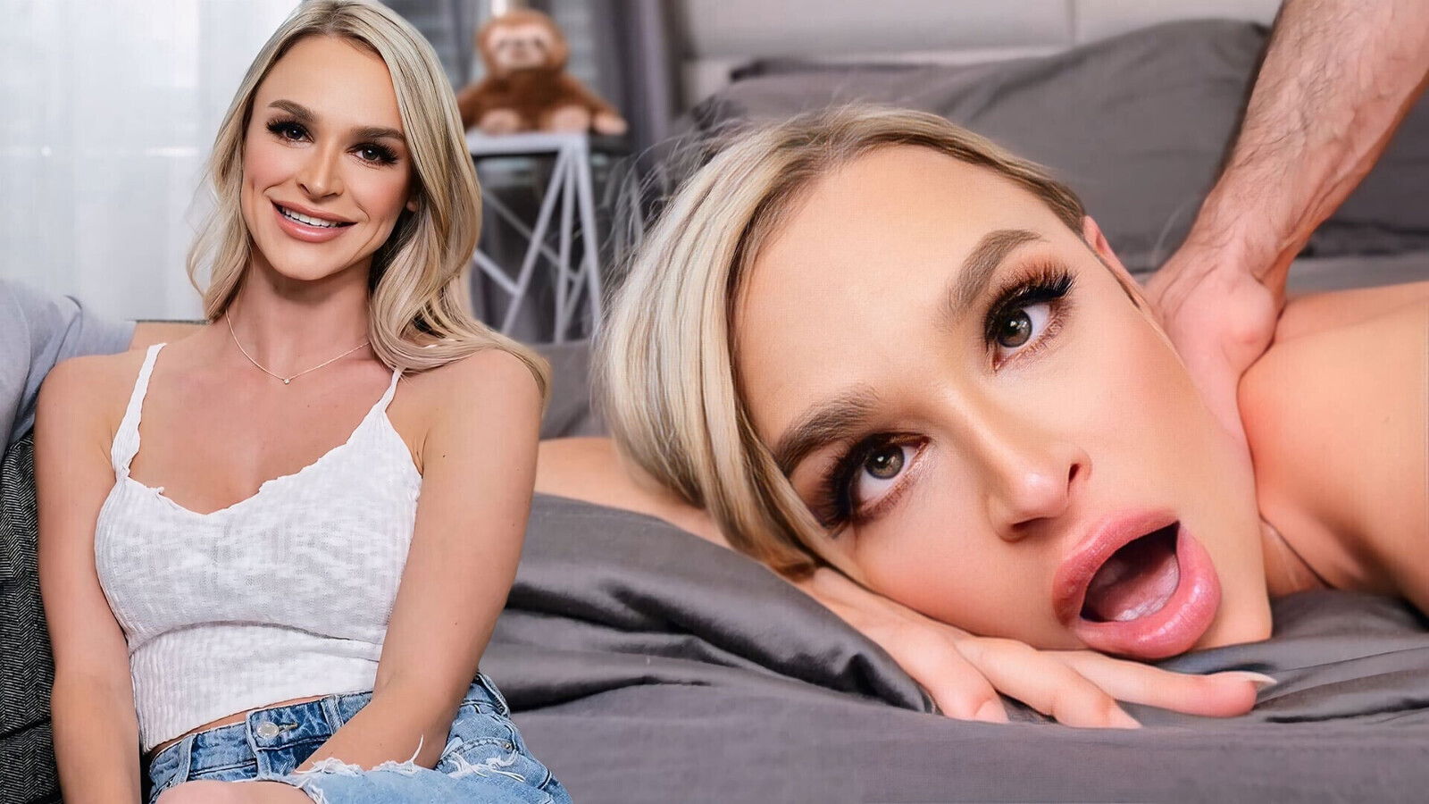 Real pornstar Emma likes ROUGH off-camera. Just Good with Emma