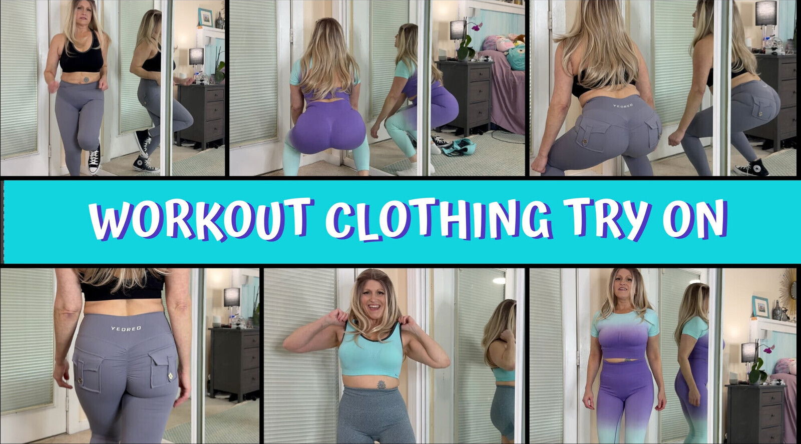 Sexy Blonde MILF Workout Clothes TabithaXXX