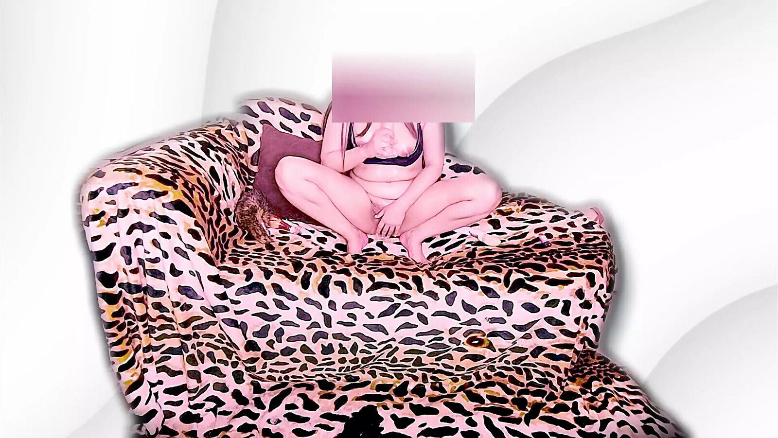 Egyptian prostitute having dildo sex, part