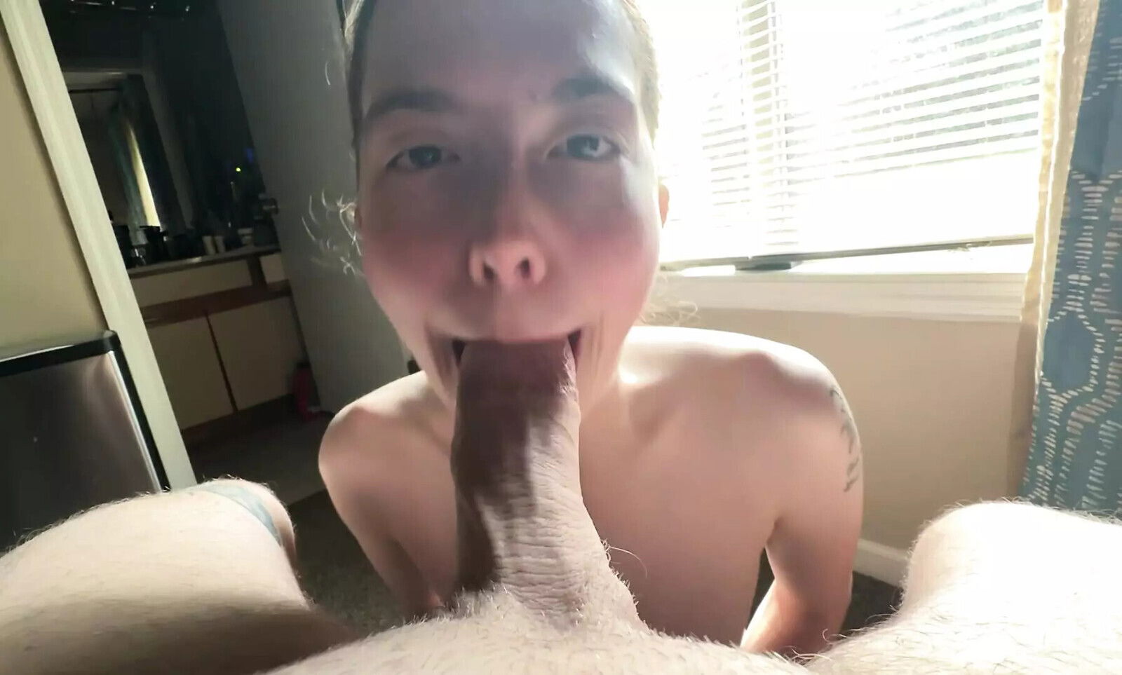 Epic Gonzo Style Throating with Spit River Running Pussy Which Gets Creampied Homemade Amateur