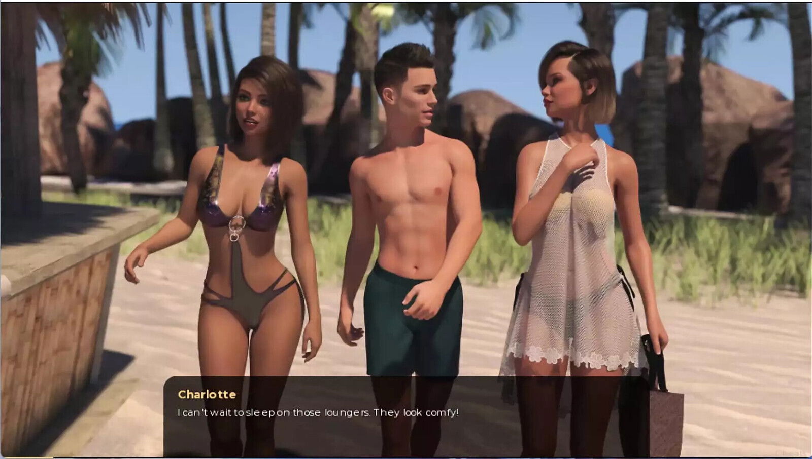 more cash Emma Johannes took shower Emma give... beach Johannes fell Tris dick sliped out.