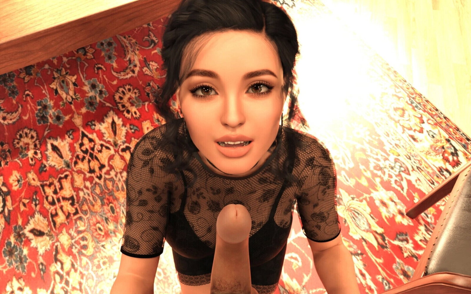 Blowjob Mouth Audition Hostess tune Show