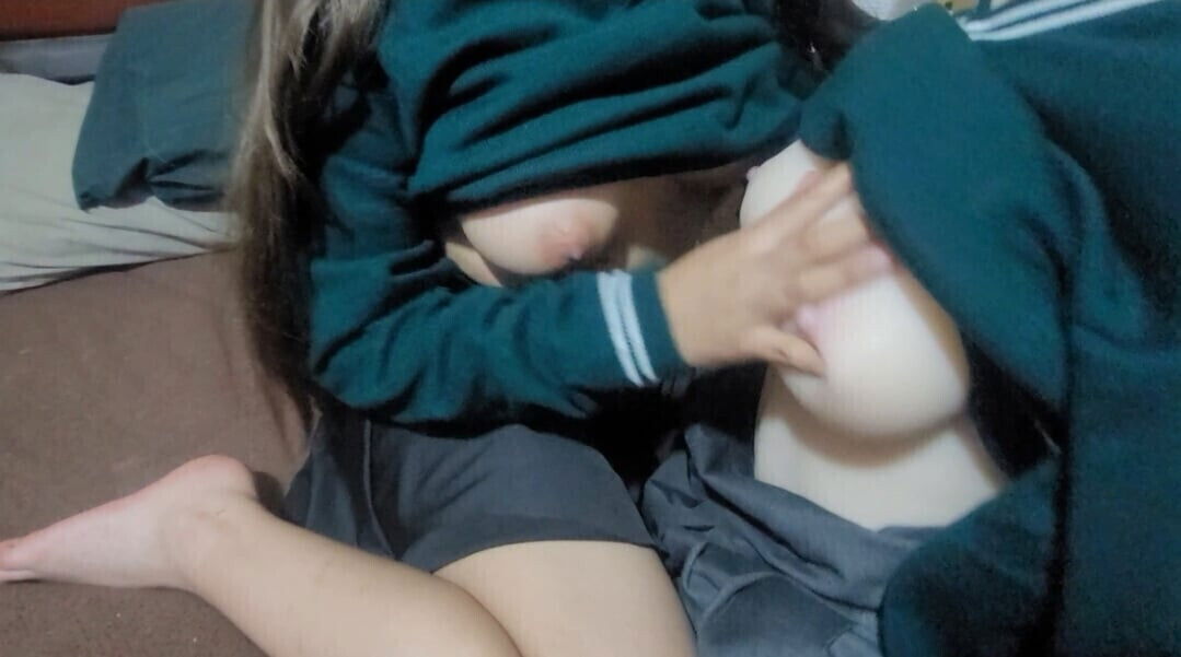 stepsister proposes threesome with doll. with friend Candice from Tantaly