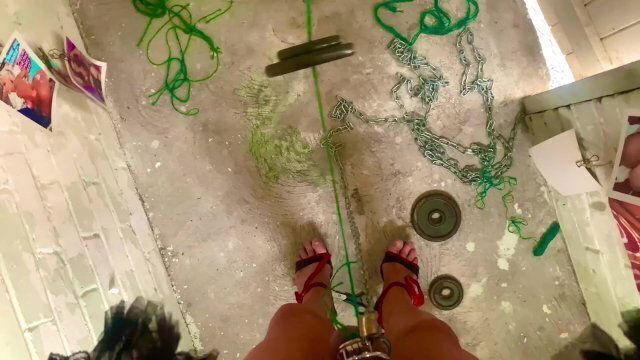 piggy ball weights kept shed mistress angel Scarlett black