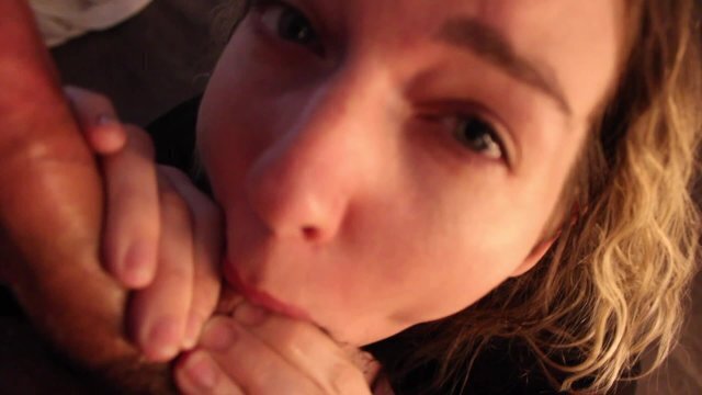 Small Slut Swallows Extremely Sloppy Blowjob