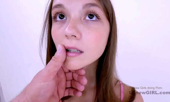 Adorable Girl Experiences Intense Handjob Cum-in-Mouth Action