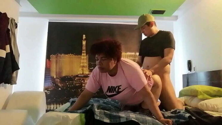 After-party craving: Mature woman desires thick