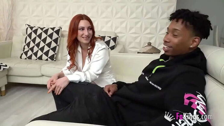 Lucia's Triumphant Return! Witness Stunning Interracial Action