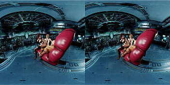 Double Pussyjob with cumshot parody Final Fantasy featuring Tifa Lockhart, Aerith Gainsborough, Rude