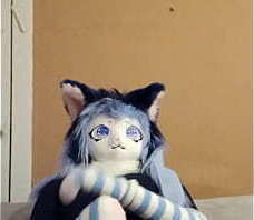 Sexysocks20 masturbating in a fursuit