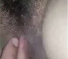 Una manoseada y masajeada cuca peluda