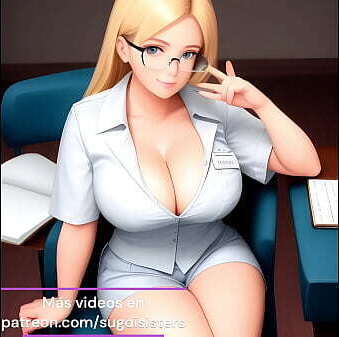 Enfermera ayuda empalmarse Parte