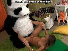 party with horny panda bear