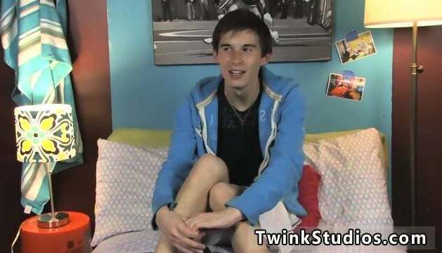 with boys Skyelr Bleu camera providing interview he's