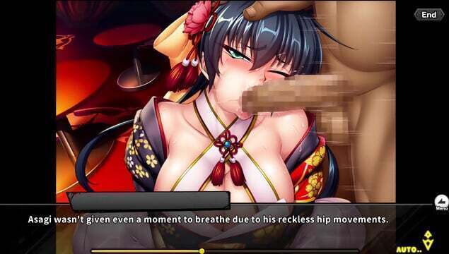 Taimanin RPGX Hentai: Young Asagi