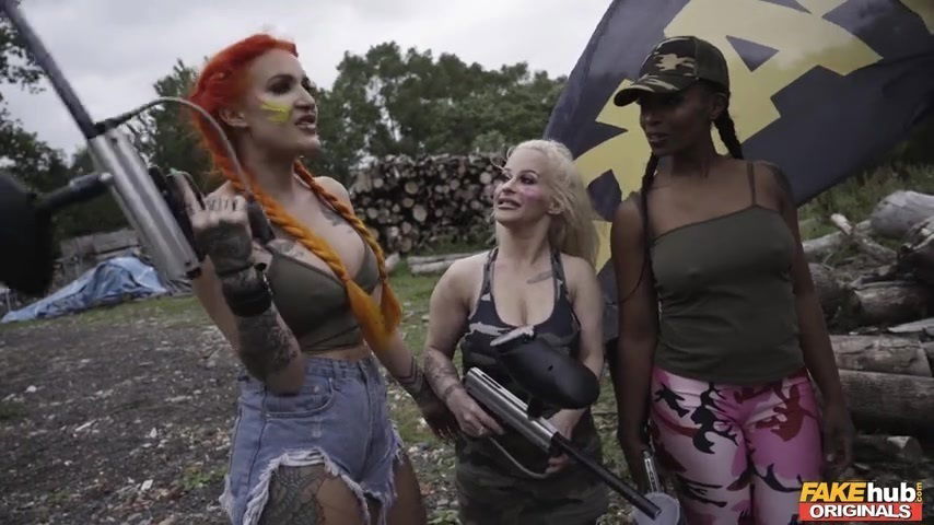 Original Cosplay Group Paintballers Part Sharing Deeds