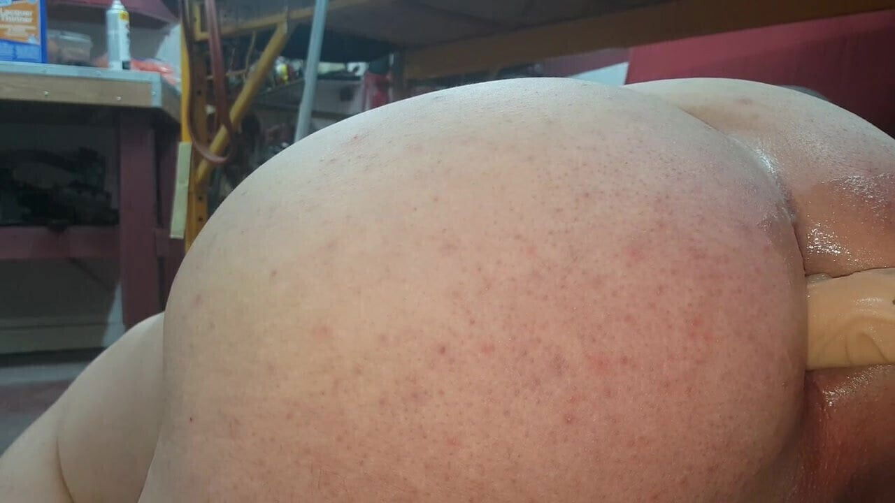 Takes Dildo Balls Deep!