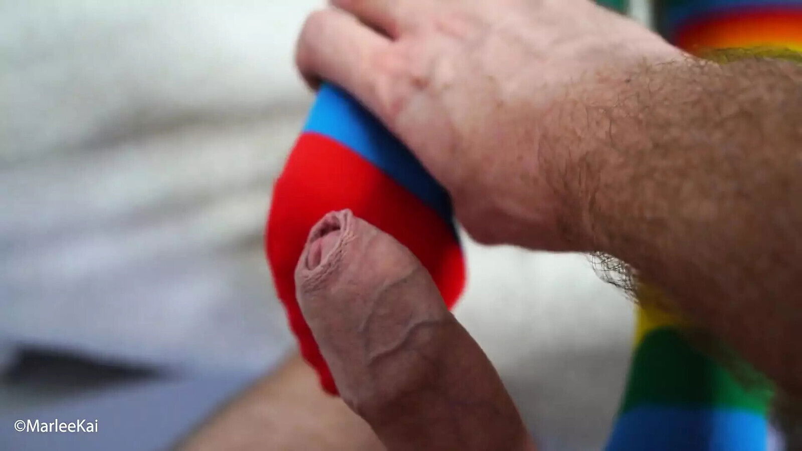 Thai stocking fetish feet