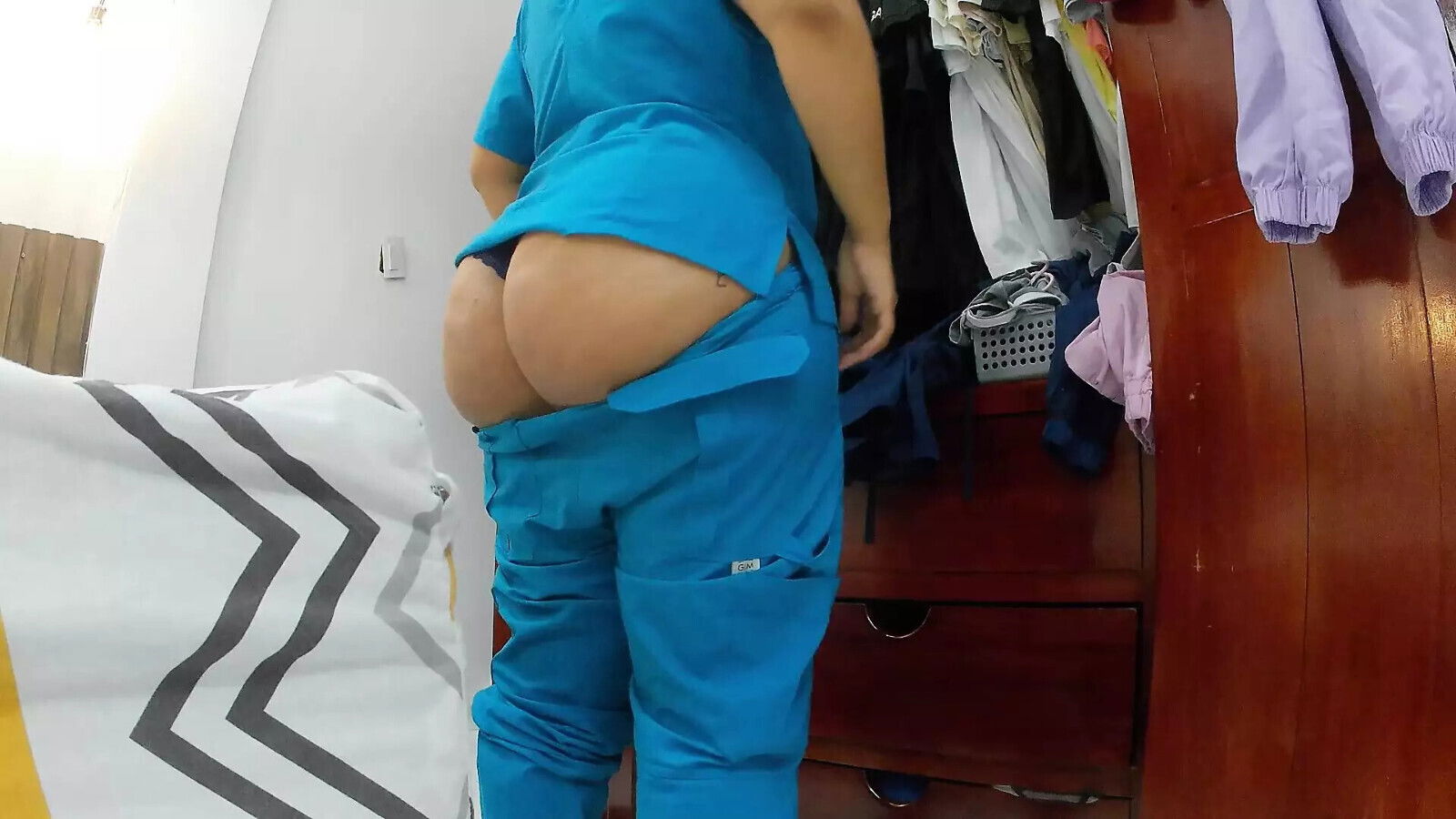 Amteur Camera Records Sexy Nurse