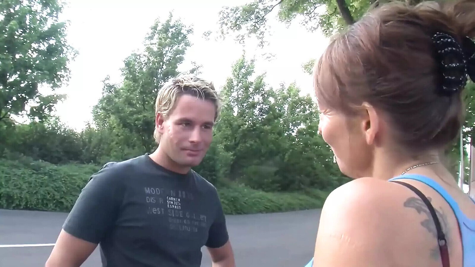 Sweet mature bouncing dude's hard