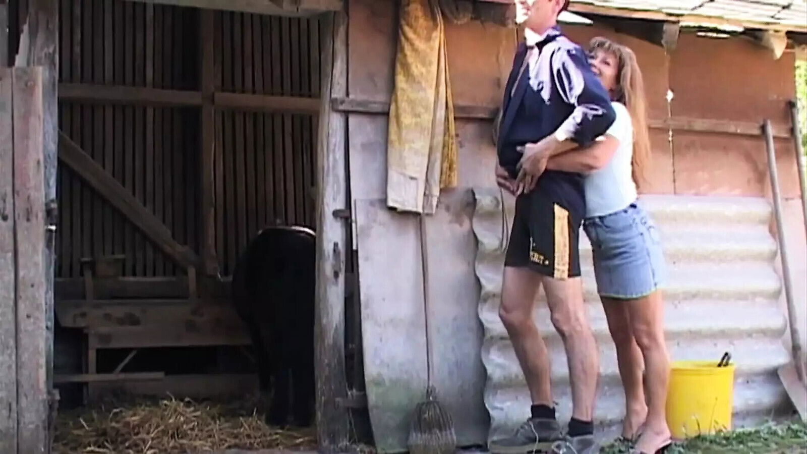 Horny mature gets slammed butt hole