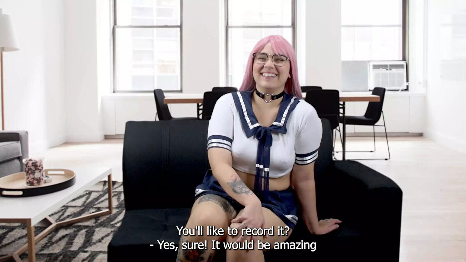 First Solo Porn Casting