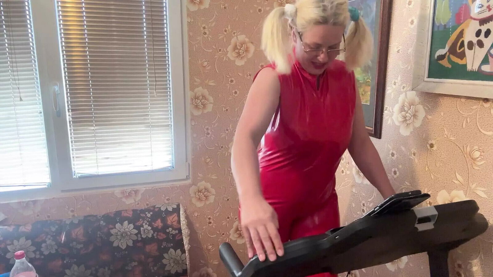 slave preparing white husband