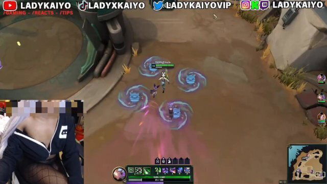 Gamer girl beats while gaming