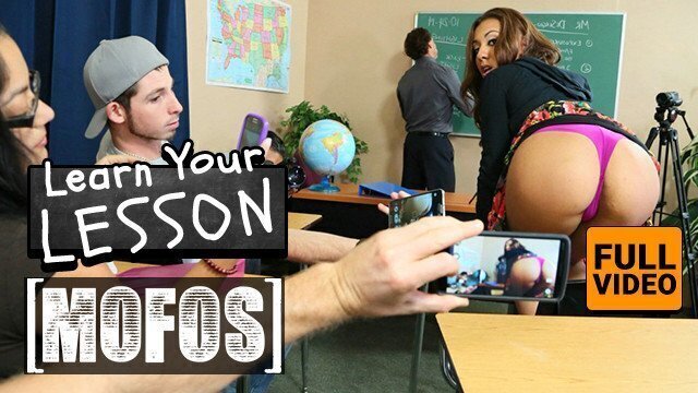 MOFOS Sophia Ashton Flashes Class See, Then Gets Pounded Teacher