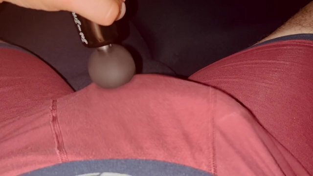 LOSE CONTROL Moaning Body Trembling Orgasm Using Massager Throbbing