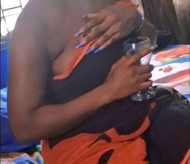 Lonely wife fucks gateman hard