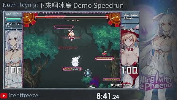 Falling With Phoenix Demo Speedrun 18m16s (Normal Difficulty)