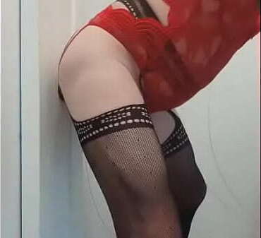 Exhibition porte-jarretelle collant