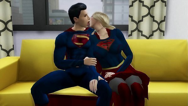 Superman Folla Supergirl Despues Derrotar Villanos PORN