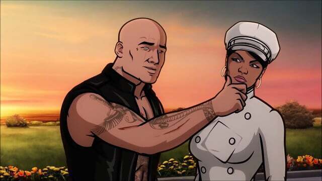 LANA KANE ballbusting ARCHER rough nuts