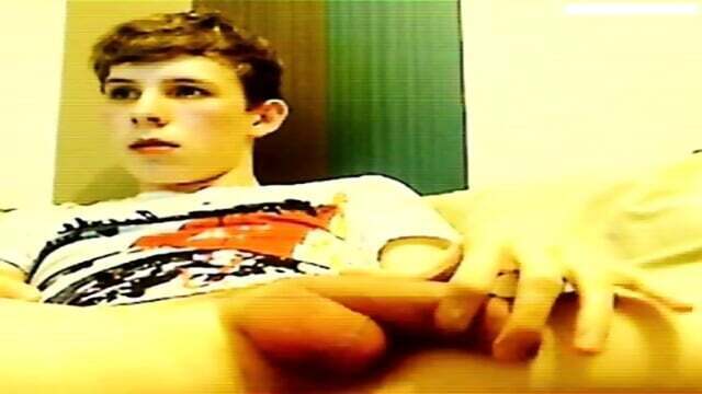 Dick Twink Masturbates Webcam