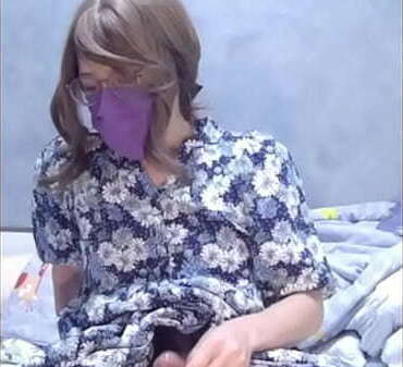 crossdresser milking dick hard with multi cumshots