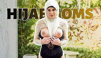 Hijab Milf Abby Somers With Pervy Assistant