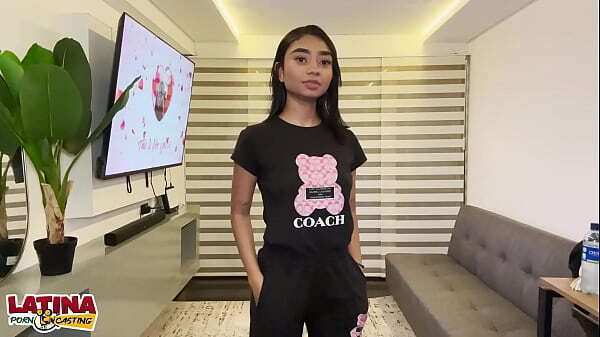 Latina Porn Casting Tiny Small Skinny Teen Tries