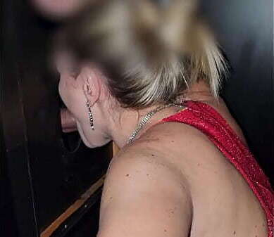 corno levou para Inner festa Glory Hole