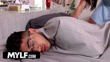 Stop Moping about your girlfriend, just fuck step-mommy&rsquo_s asshole and you&rsquo_ll be alright! MYLF Classics