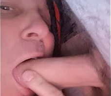 Slim Twink gwtting sucked by Daddy