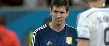 Messi, toco