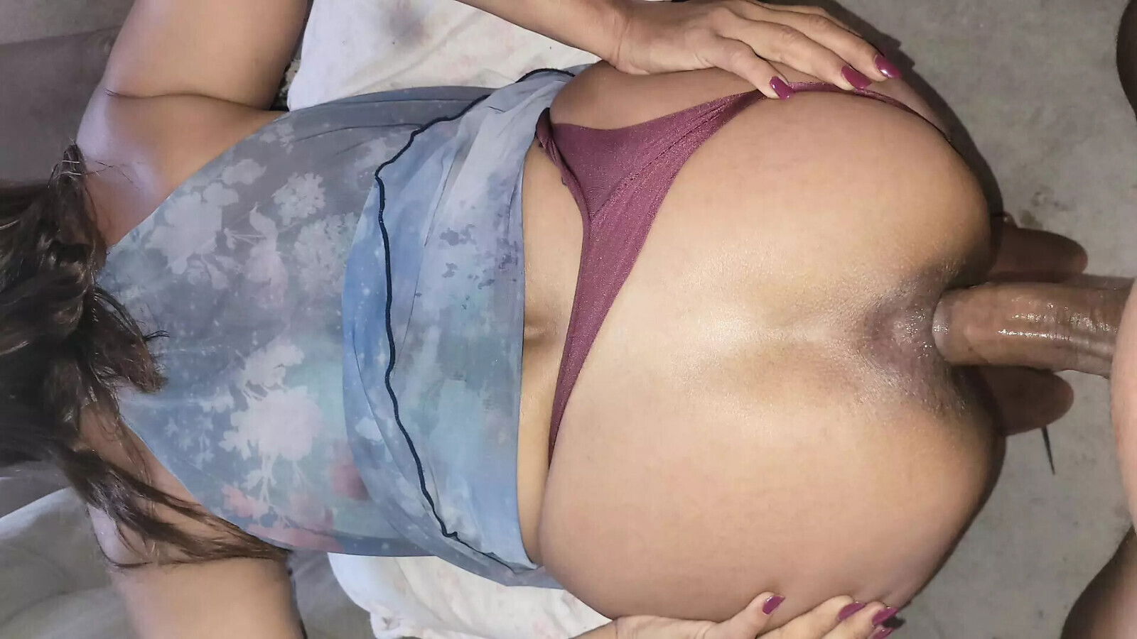 prolapse with pink flower