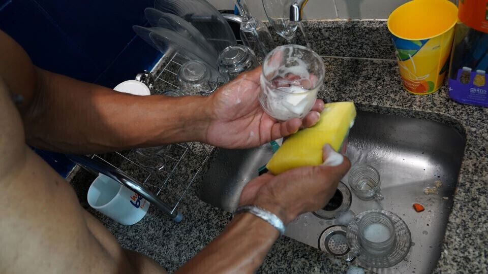 told wife, helping stepdaughter lunch