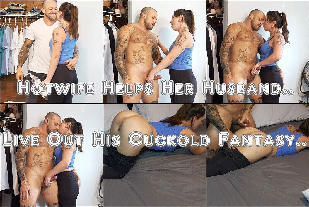 Hotwife Helps Husband Live Cuckold Fantasy