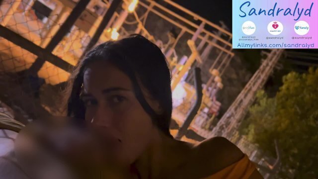 Balls sucking Blowjob power plant