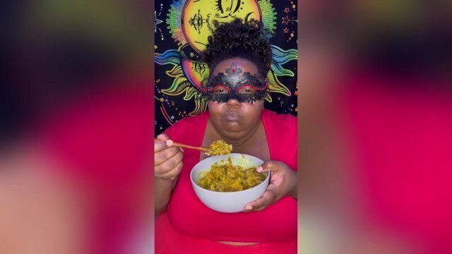 Caribbean Curry Chicken Mukbang Riley Leon